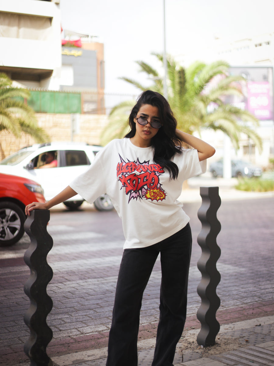 T-Shirt El Grande Toto Rose vue 2